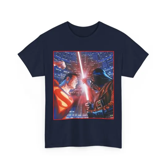 Discover Superman Vs Darth Vader T-Shirt - Alex Ross Art - DC Comics - Star Wars