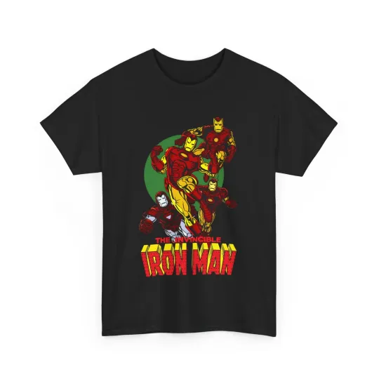 Iron Man T-Shirt - Bob Layton Art - Marvel Comics - Tony Stark - Armors