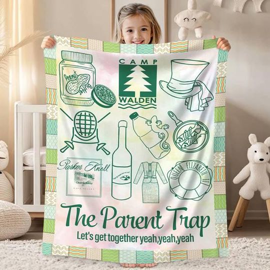 Discover The Parent Trap Camp Walden Blanket, The Parent Trap Blanket