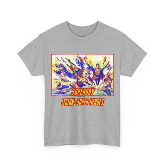 Discover Superboy & Legion of Super-Heroes T-Shirt - Alex Ross Art - DC Comics
