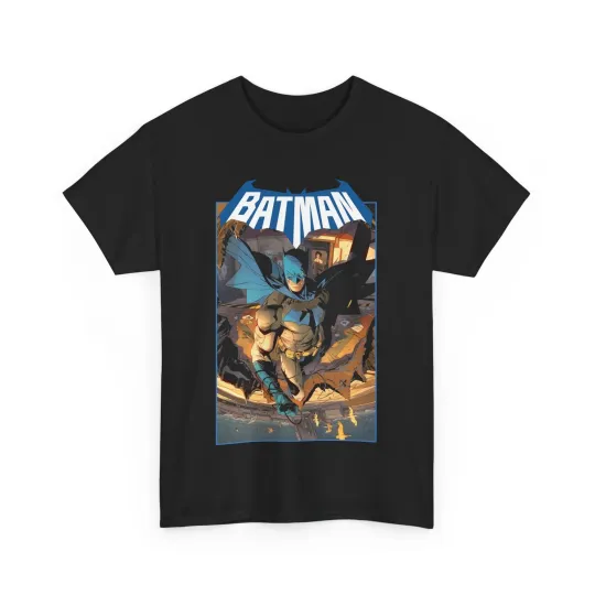 Batman T-Shirt - Jorge Jiménez Art - New 2025 Series - Gotham City - DC Comics