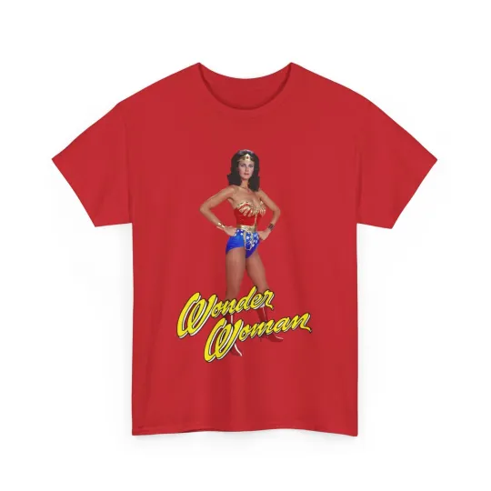 Wonder Woman T-Shirt - Lynda Carter - 1970s TV Show - DC Comics - Diana Prince