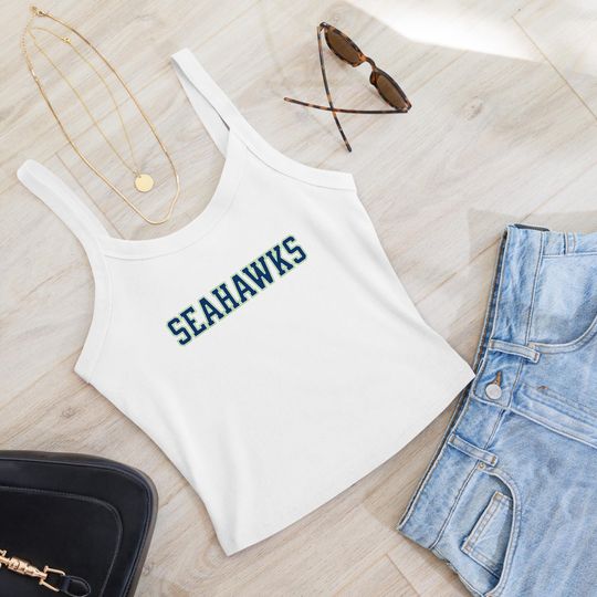 Discover Seahawks Tank Top, Game Day Tank Top, Retro Sports Fan Apparel