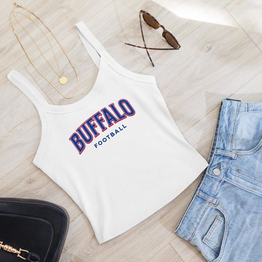 Discover Buffalo Football Tank Top, Game Day Tank Top, Retro Sports Fan Apparel