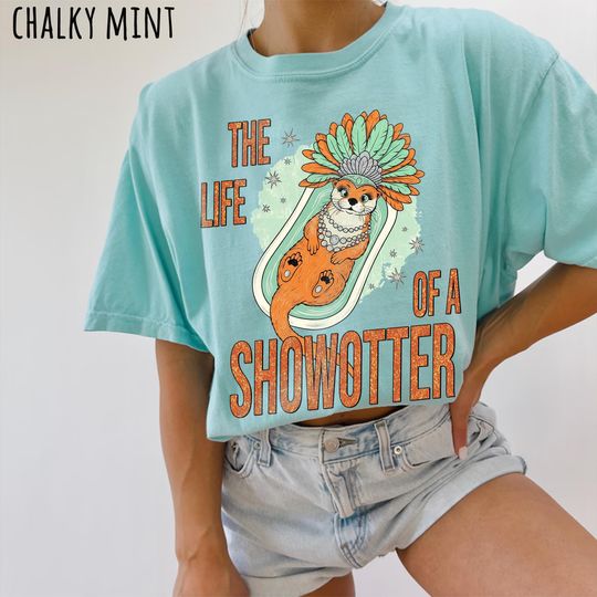 Discover Show Otter Music Fans T-Shirt, Funny Otter Graphic Tee, Pop Culture Concert Tee