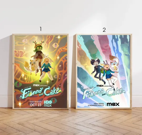 Discover NEW Fionna and Cake Season 2 Poster 24x36