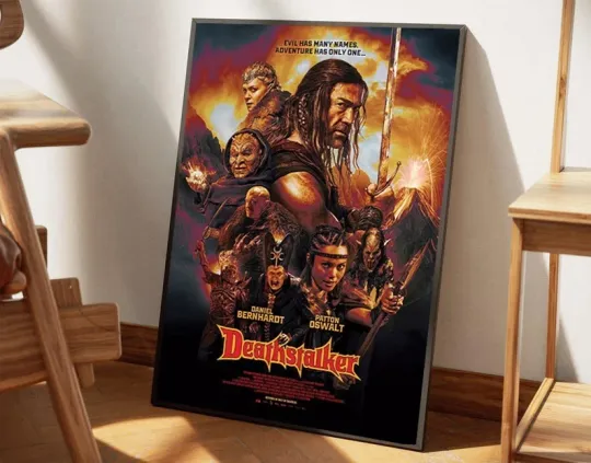 Discover NEW Deathstalker 2025 movie poster 24x36