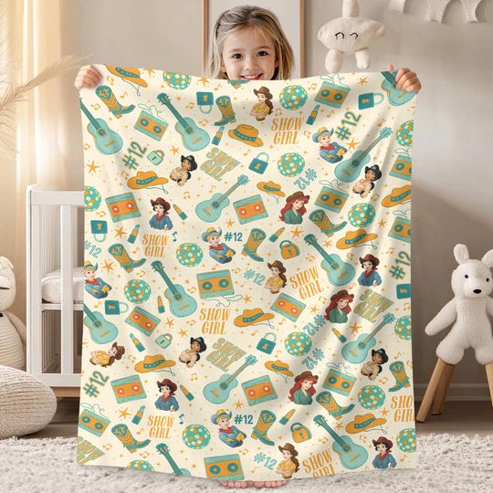 Discover Princess Showgirl Blanket, The Life Of A Blanket, Disneyland Princess Girl Trip 2025