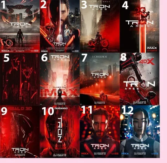 Discover Tron Ares (2025) movie poster