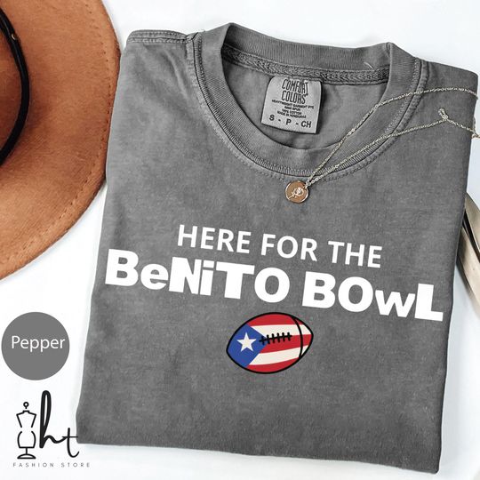 Discover Here for the Benito Bowl SweatShirt, Custom Benito Bowl Shirt, Puerto Rican Football Tee, Superbowl Halftime, Bad Bunny Top, Benito T-Shirt