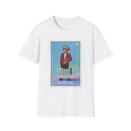 Discover El Halftime Graphic T-shirt: Puerto rico, bad bunny, Benito, football, music