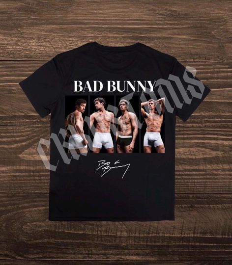 Discover Bad Bunny x Calvin Klein tshirt