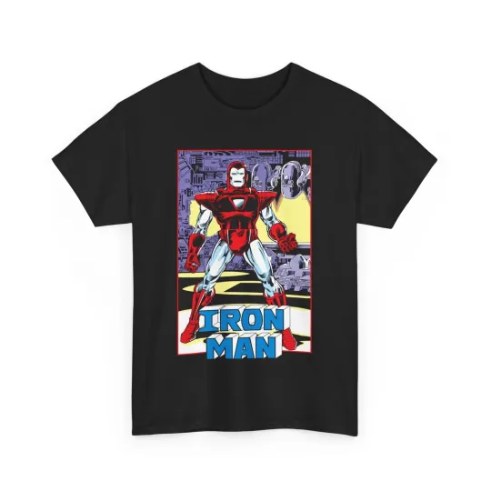 Iron Man T-Shirt - Tony Stark - Silver Centurion Armor - Marvel Comics