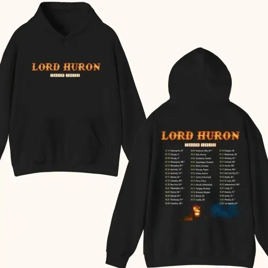 Discover HOT NEW Lord huron Tour 2025 Double Sided Hoodie Size S-5XL