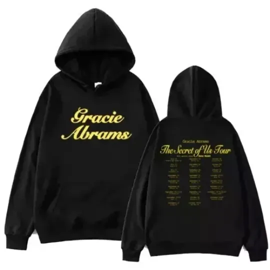 Double Sided hoodie,Gracie Abrams The Secret of Us Tour 2024 Hoodie
