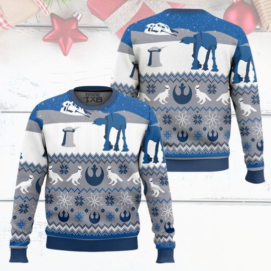 Discover StarWars Ugly Christmas Sweater, StarWars Movie Xmas Sweater