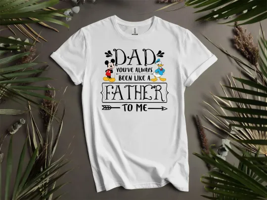 Discover Father Mickey Donald T-shirt Unisex Men Women