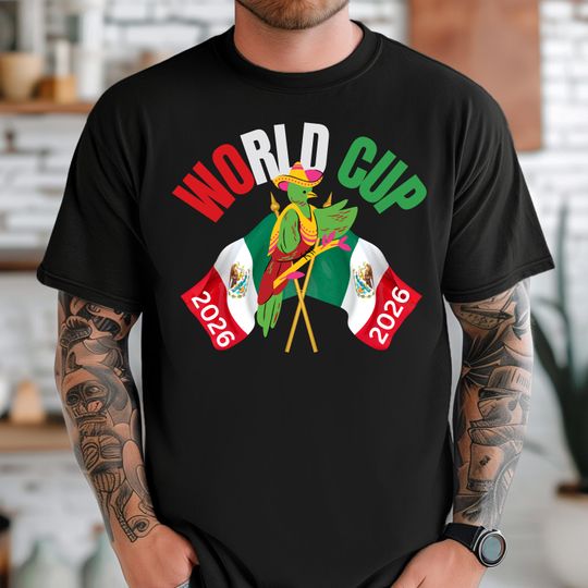 Discover World Cup 2026 Mexico T-Shirt: Softstyle Cotton Soccer Fan Tee