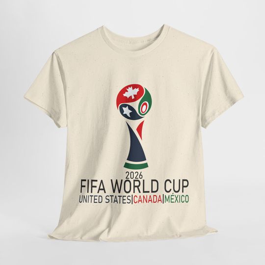 Discover 2026 FIFA World Cup T-Shirt: Unisex Heavy Cotton Soccer Tee
