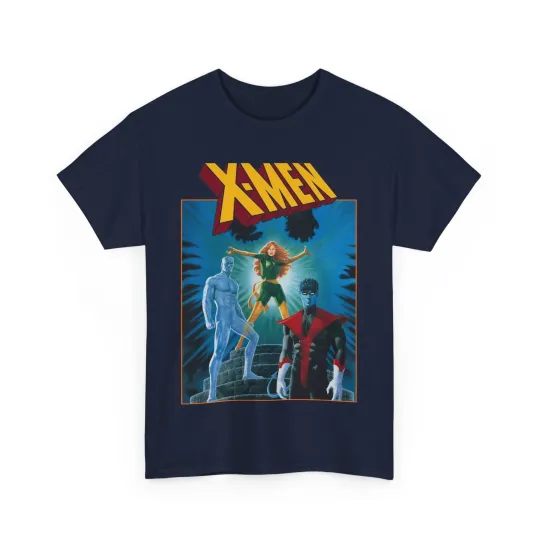 X-Men T-Shirt - Paul Gulacy Art - Phoenix, Nightcrawler - Bizarre Adventures