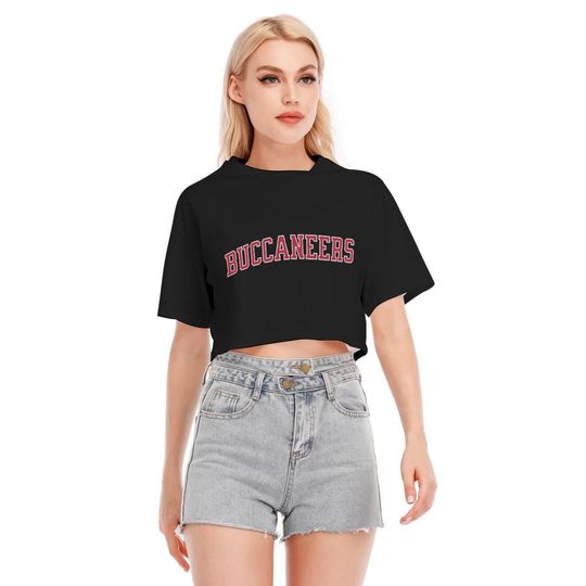 Discover Buccaneers Crop Top, Womens Vintage Style Shirt, Game Day Crop Tee, Retro Top, Sports Fan Apparel