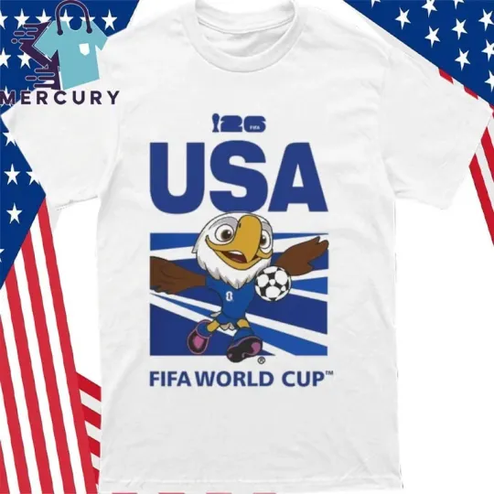 Discover World Cup USA 2026 Mascot T-Shirt