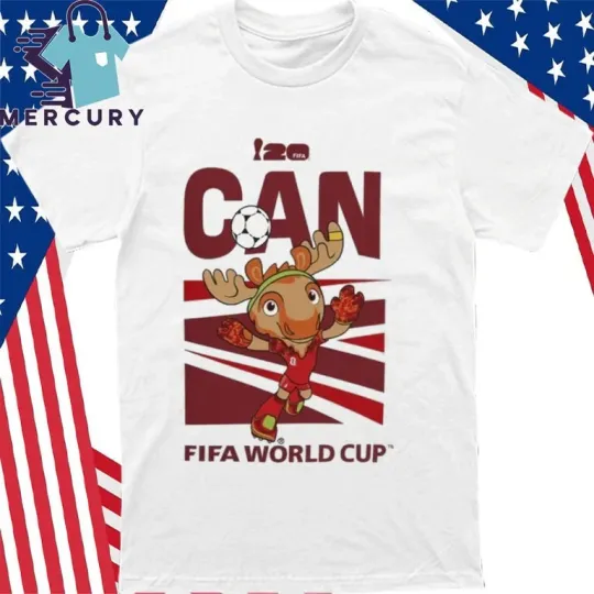 Discover World Cup Canada 2026 Mascot T-Shirt