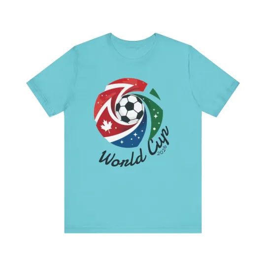 Discover World Cup 2026 Unisex Jersey T-Shirt, Soccer Shirt