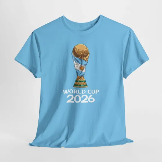 Discover Argentina World Cup 2026 Unisex T-Shirt, Soccer Team Fan Top