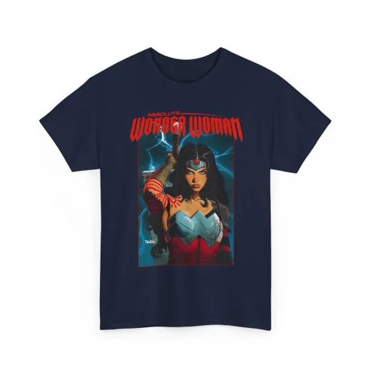 Absolute Wonder Woman T-Shirt - Dan Panosian Art - DC Comics All-In, Amazon