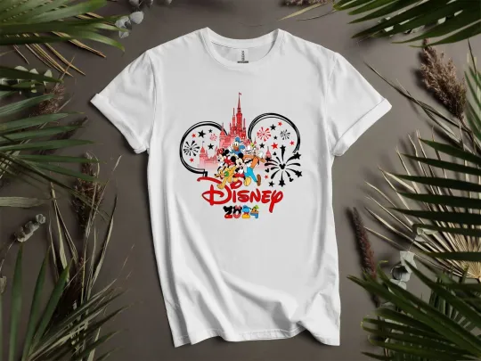 Discover Disney 2024 Mickey's Friends T-Shirt Unisex Men Women