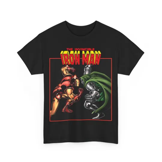 Iron Man T-Shirt - Vs Doctor Dooom - Marvel Comics - Tony Stark - #150