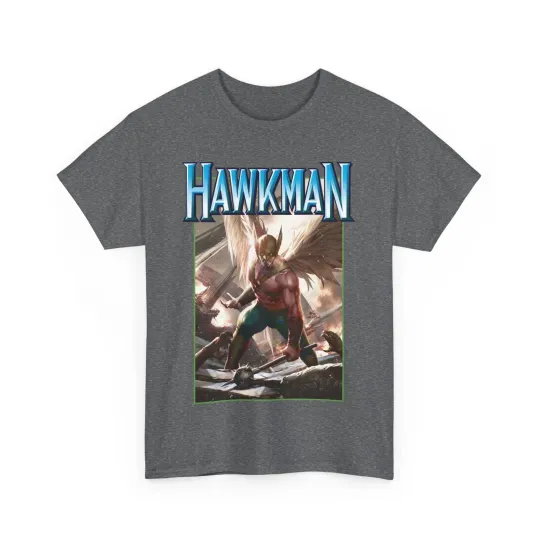 Discover Hawkman T-Shirt - Lee Inhyuk Art - Thanagar Warrior, Nth Metal - JLA Member - DC