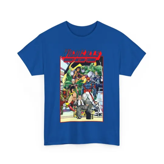 Discover Wildcats T-Shirt - Jim Lee Art - Voodoo, Grifter, Zealot, Maul - Wildstorm/DC