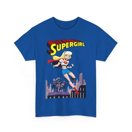 Supergirl T-Shirt - Bruce Timm Animated Series Art - DC Comics 90s Cartoon