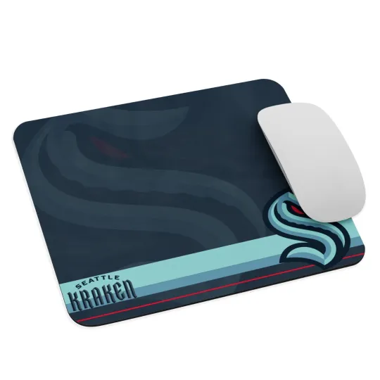 Discover Seattle Kraken Hockey Mouse Pad