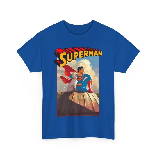 Superman & Krypto T-Shirt - DC Comics - Summer 2025 Movie - Smallville, Superdog
