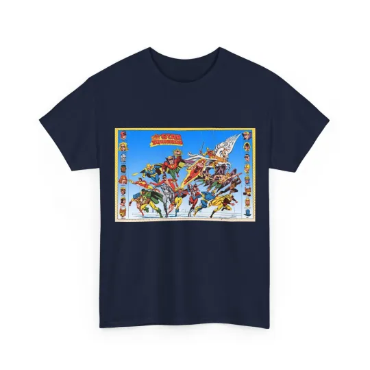 Discover All-Star Squadron T-Shirt - Jerry Ordway Art - JSA Link - Firebrand - DC Comics