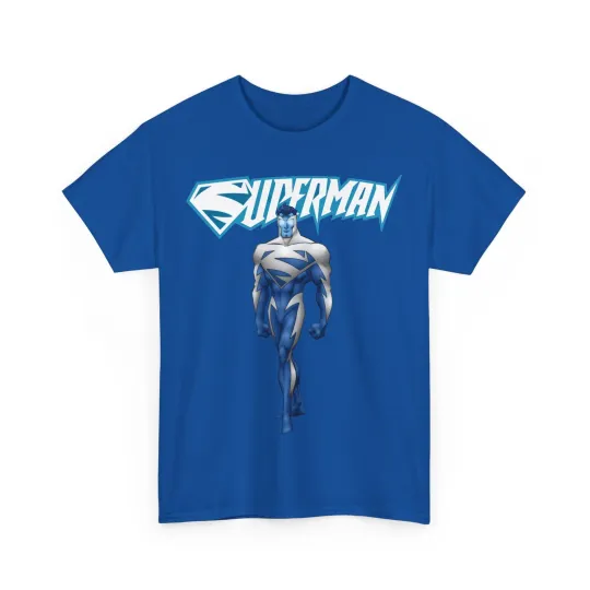 Electric Superman T-Shirt - DC Comics - 1990s Story - Clark Kent - Man of Steel