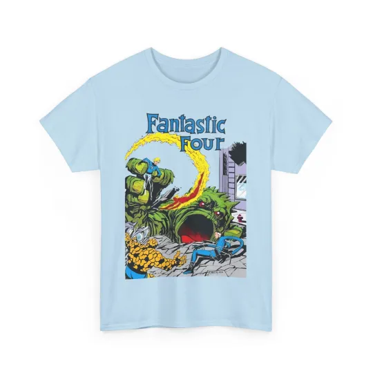 Fantastic Four T-Shirt - John Byrne Art - #1 Cover - Marvel Comics - Human Torch