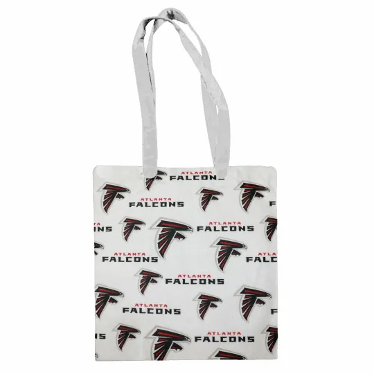 Atlanta Falcons Football Team Canvas Tote Bag