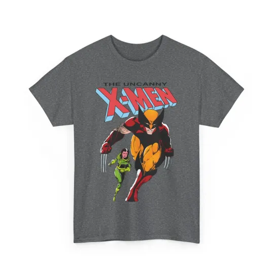 Discover Wolverine & Rogue T-Shirt - Paul Smith Art - Marvel Comics - Uncanny X-Men #173