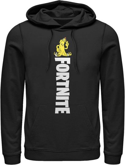 Discover Fifth Sun Men's Fortnite Peely Peace Sign Logo Pull Over Hoodie