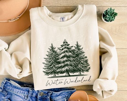 Winter Wonderland, Winter Sweatshirt, Christmas Sweatshirt