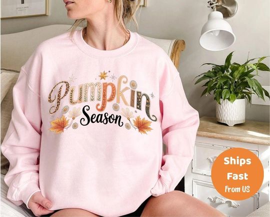 Discover Halloween Sweatshirt, Pumpkin Season Hoodie, Retro Hoodie Thanksgiving, Gift for Her, Fall Halloween Costume, Halloween Sweatshirt for Women