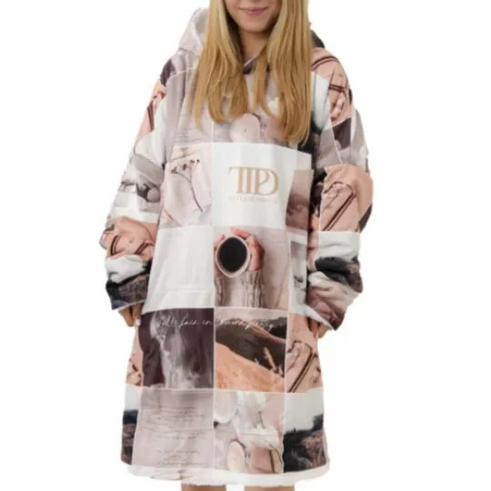 PW Union TTPD Taylorr Swifts Blanket Hoodie, Unisex Adult's OS