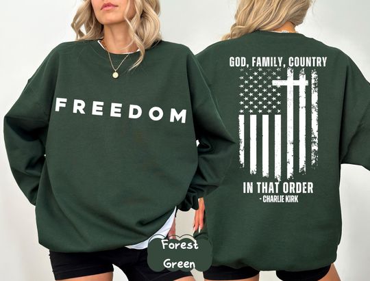 Discover Activism Shirt, God Family Country In That Order Unisex Shirt, Pray for Charlie Kirk, Equality, Support Diversity Shirt