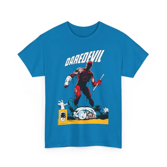 Discover Daredevil T-Shirt - John Byrne Art - Marvel Comics - Bullseye - Man Without Fear