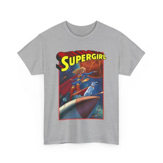 Discover Supergirl & Krypto T-Shirt - DC Comics - Amanda Conner Art - Super Dog - Kara
