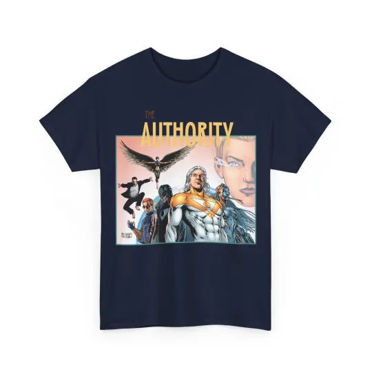Discover Authority T-Shirt - Wildstorm/DC Comics - Phil Jimenez Art - Apollo, Midnighter
